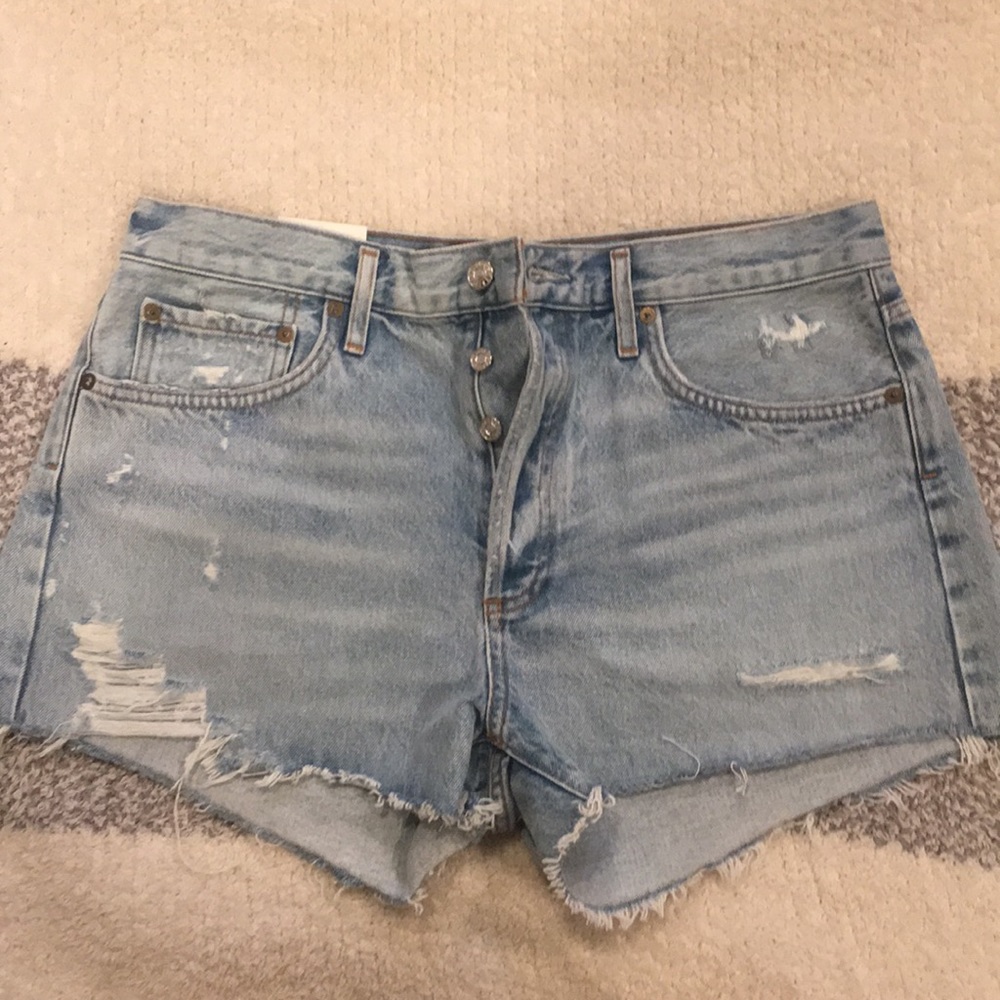 NWT! Agolde Parker Vintage Cut Off Short